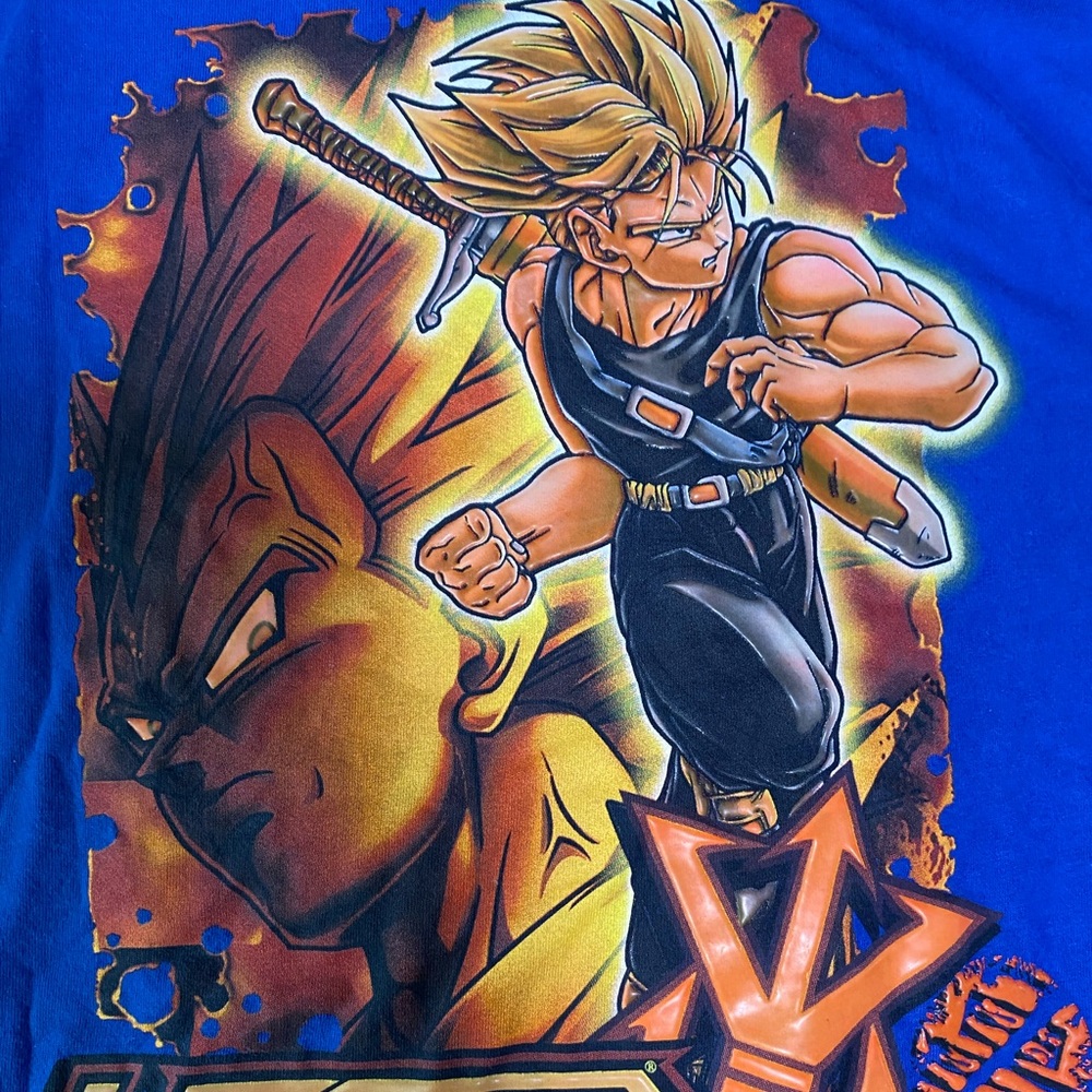 Vintage Dragon Ball Z shirt Trunks Vegeta